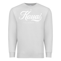 Dove Grey kauai hawaii vintage retro t shirt Premium Sweatshirt - linhVisuals
