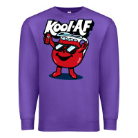 Purple Kool-Af Premium Sweatshirt - linhVisuals