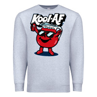 Heather Grey Kool-Af Premium Sweatshirt - linhVisuals
