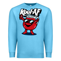 Ocean Blue Kool-Af Premium Sweatshirt - linhVisuals