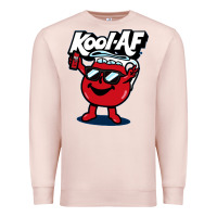 Pale Pink Kool-Af Premium Sweatshirt - linhVisuals