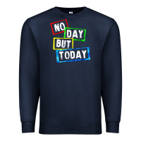 Navy no day but today Premium Sweatshirt - linhVisuals