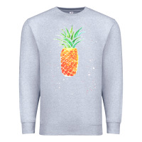 Heather Grey Pineapple Onesie Premium Sweatshirt - linhVisuals