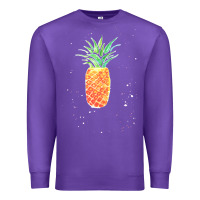 Purple Pineapple Onesie Premium Sweatshirt - linhVisuals