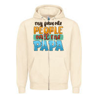 Sandshell my favorite people call me papa Zipper Hoodie - JahusDesignShop