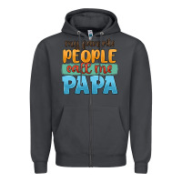 Smoke my favorite people call me papa Zipper Hoodie - JahusDesignShop