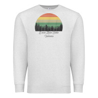 Oatmeal Heather deam lake state Premium Sweatshirt - linhVisuals