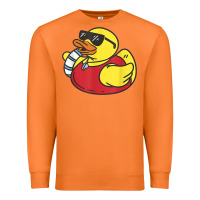 Carrot lifeguard rubber duck t shirt Premium Sweatshirt - linhVisuals