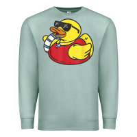 Seafoam lifeguard rubber duck t shirt Premium Sweatshirt - linhVisuals