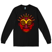 Black african masks 2 Long Sleeve Tee - BundleAndBundleShop