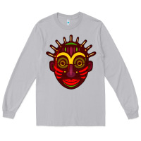 Moon Dust african masks 2 Long Sleeve Tee - BundleAndBundleShop