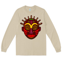Mushroom african masks 2 Long Sleeve Tee - BundleAndBundleShop