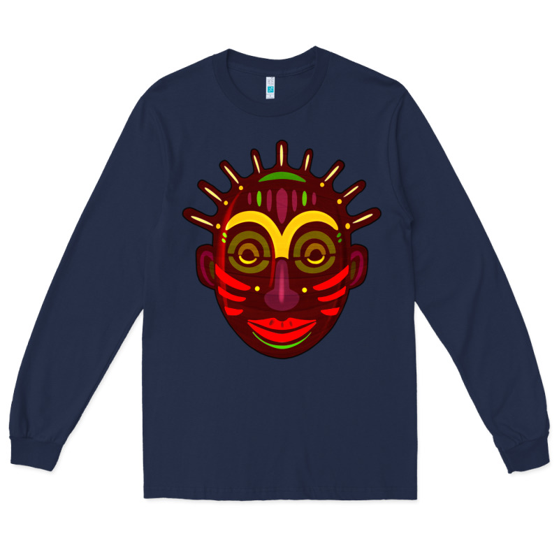 African Masks 2 Long Sleeve Tee by BundleAndBundleShop | Teevron