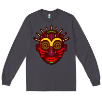 Smoke african masks 2 Long Sleeve Tee - BundleAndBundleShop
