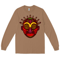 Toasted Coconut african masks 2 Long Sleeve Tee - BundleAndBundleShop
