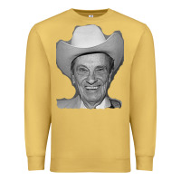 Antique Gold profile ernest tubb famous Premium Sweatshirt - linhVisuals