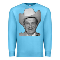 Ocean Blue profile ernest tubb famous Premium Sweatshirt - linhVisuals