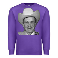 Purple profile ernest tubb famous Premium Sweatshirt - linhVisuals