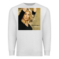 Oatmeal Heather faith hill   breathe Premium Sweatshirt - linhVisuals
