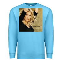 Ocean Blue faith hill   breathe Premium Sweatshirt - linhVisuals