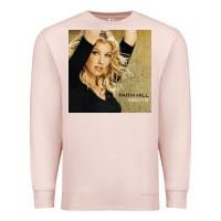 Pale Pink faith hill   breathe Premium Sweatshirt - linhVisuals