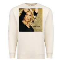 Sandshell faith hill   breathe Premium Sweatshirt - linhVisuals