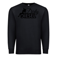 Black Dirty Diesel Sexy Premium Sweatshirt - linhVisuals