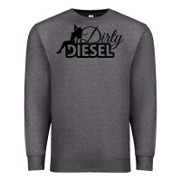 Charcoal Heather Dirty Diesel Sexy Premium Sweatshirt - linhVisuals