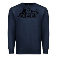 Navy Dirty Diesel Sexy Premium Sweatshirt - linhVisuals