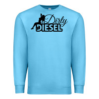 Ocean Blue Dirty Diesel Sexy Premium Sweatshirt - linhVisuals
