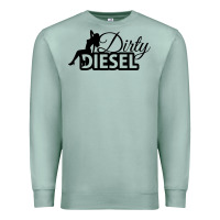 Seafoam Dirty Diesel Sexy Premium Sweatshirt - linhVisuals