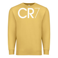 Antique Gold Cristiano CR7 Premium Sweatshirt - linhVisuals