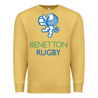 Antique Gold benetton rugby in italy Premium Sweatshirt - linhVisuals