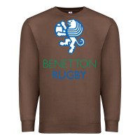 Chestnut benetton rugby in italy Premium Sweatshirt - linhVisuals