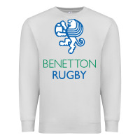 Dove Grey benetton rugby in italy Premium Sweatshirt - linhVisuals