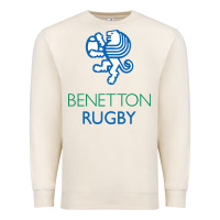 Sandshell benetton rugby in italy Premium Sweatshirt - linhVisuals