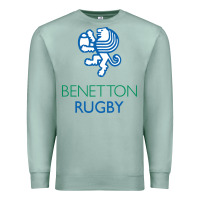 Seafoam benetton rugby in italy Premium Sweatshirt - linhVisuals