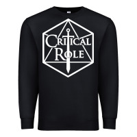Black critical role Premium Sweatshirt - linhVisuals