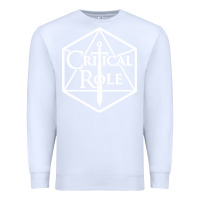 White critical role Premium Sweatshirt - linhVisuals