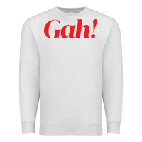 Oatmeal Heather lisa say gah Premium Sweatshirt - linhVisuals