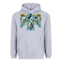 Heather Grey thuhderbird Heavyweight Hoodie - JahusDesignShop