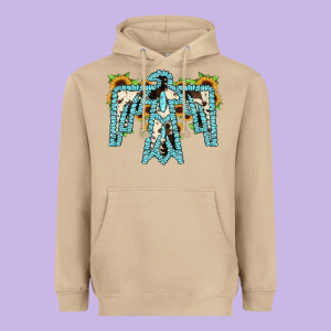 Thuhderbird Heavyweight Hoodie Designed By Jahusdesignshop
