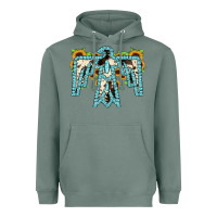 Sage thuhderbird Heavyweight Hoodie - JahusDesignShop