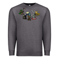 Charcoal Heather mouse guard Premium Sweatshirt - linhVisuals