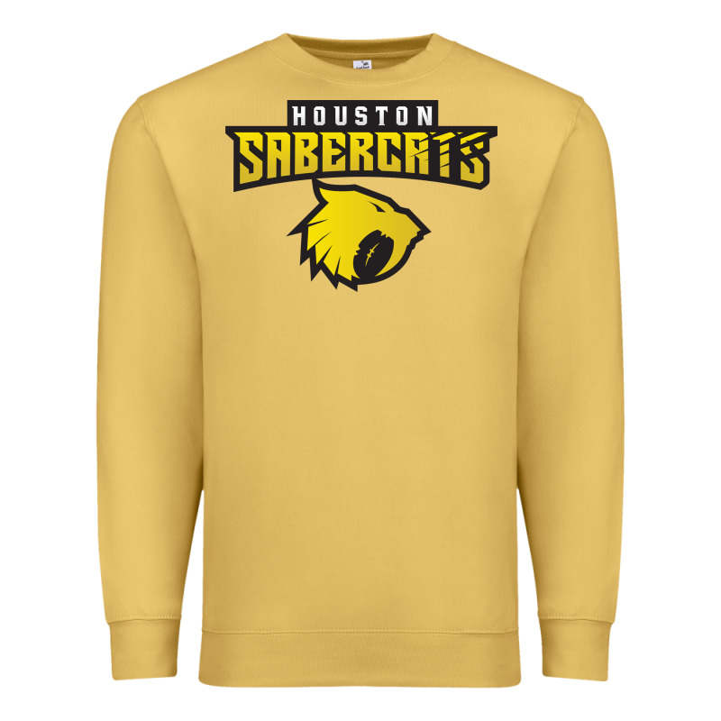 Houston Sabercats Rugby Premium Sweatshirt by linhVisuals | Teevron