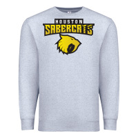 Heather Grey houston sabercats rugby Premium Sweatshirt - linhVisuals
