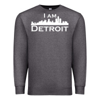 I Am Detroit Premium Sweatshirt | Teevron