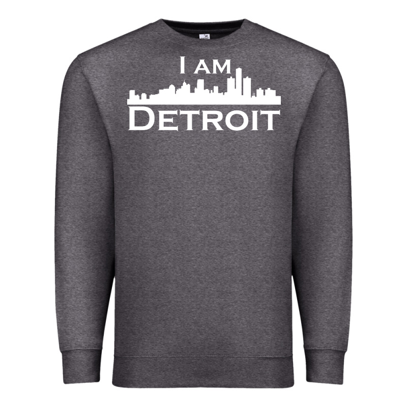 I Am Detroit Premium Sweatshirt by linhVisuals | Teevron