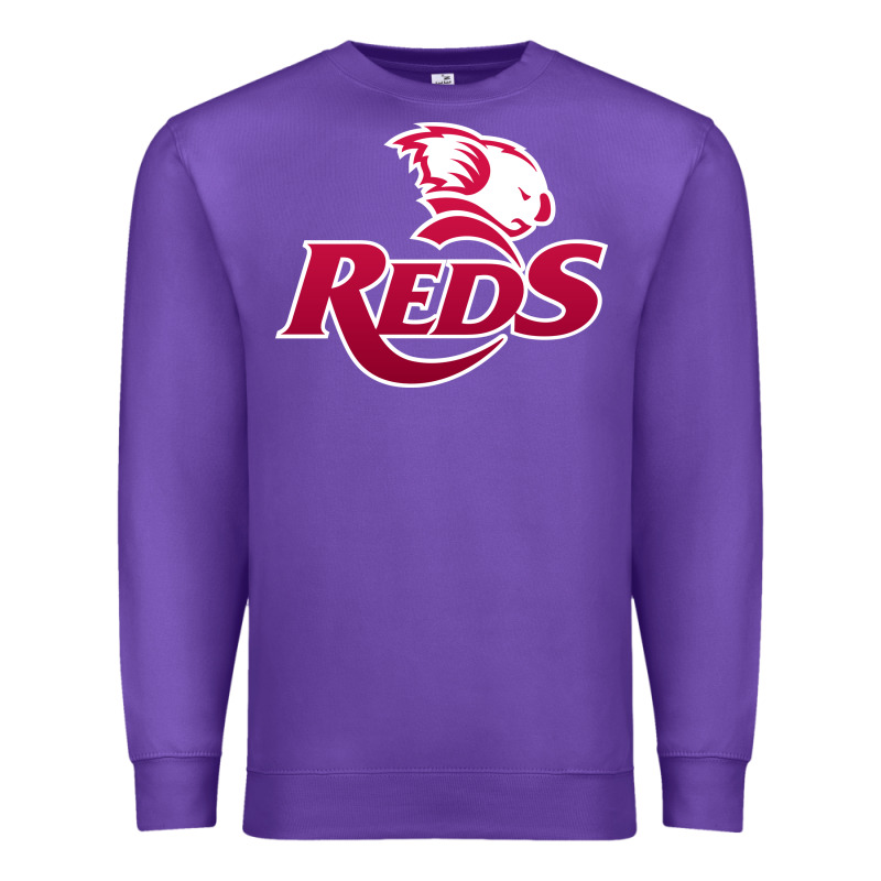 Queensland Reds Rugby Premium Sweatshirt by linhVisuals | Teevron