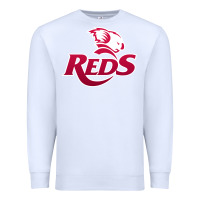 White queensland reds rugby Premium Sweatshirt - linhVisuals